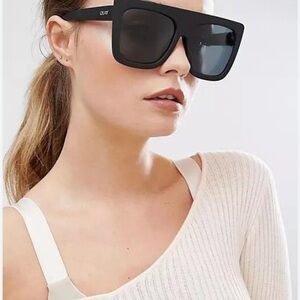 Quay Australia Bold Black Sunglasses